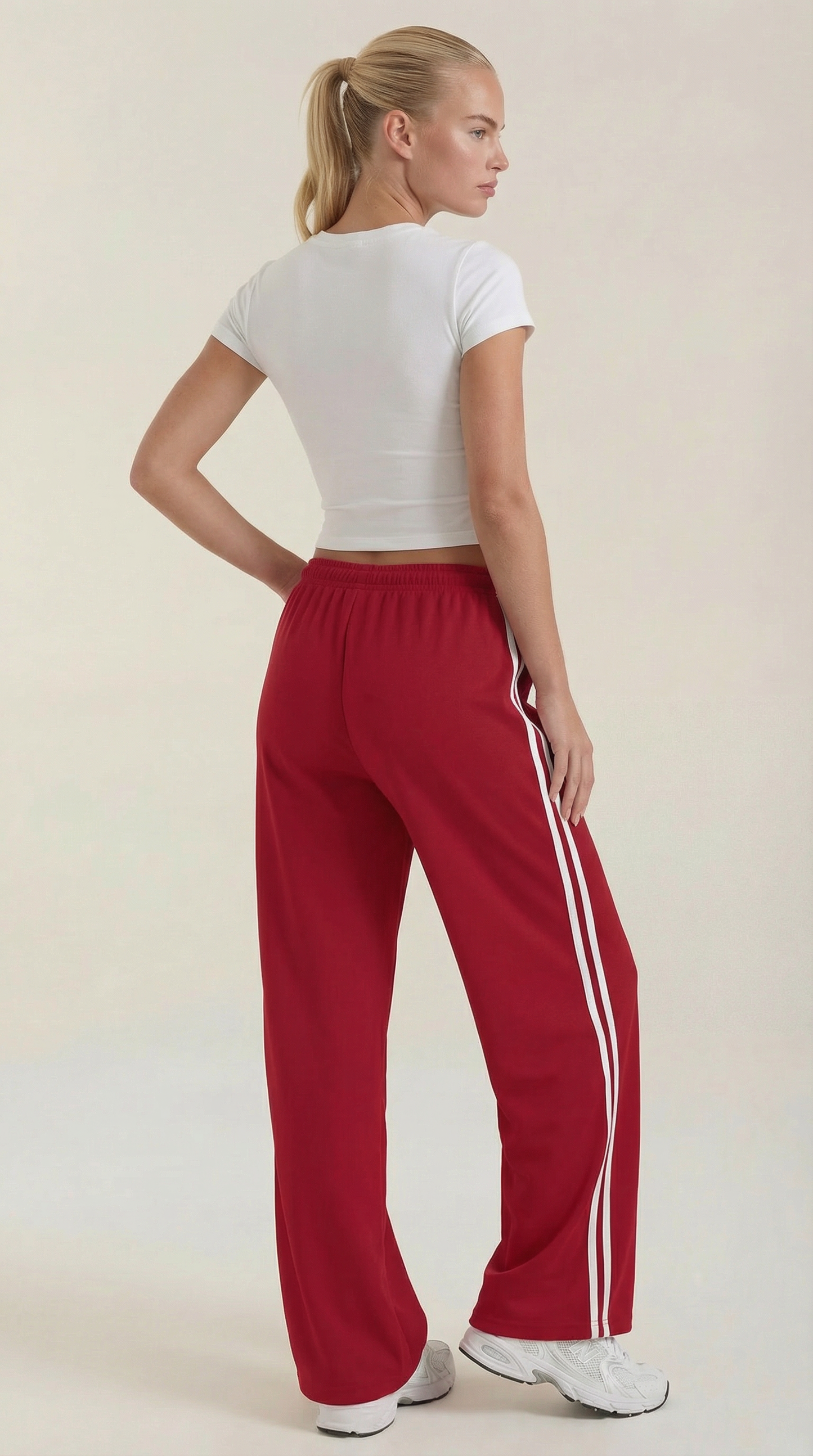 Rosa Amparo™ | Eileen Weite Pantalones de Chándal