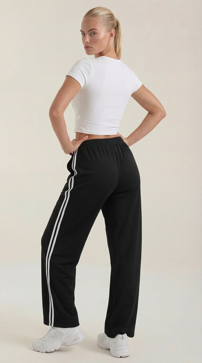 María Eudora™ | Eileen Weite Pantalones de Chándal