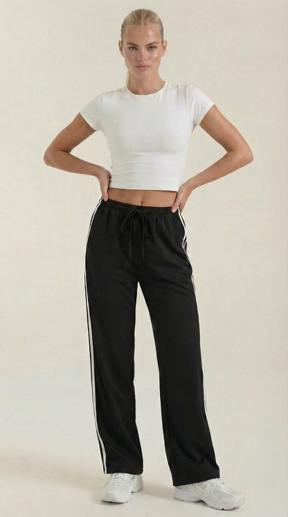 María Eudora™ | Eileen Weite Pantalones de Chándal