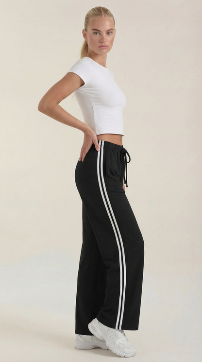 María Eudora™ | Eileen Weite Pantalones de Chándal
