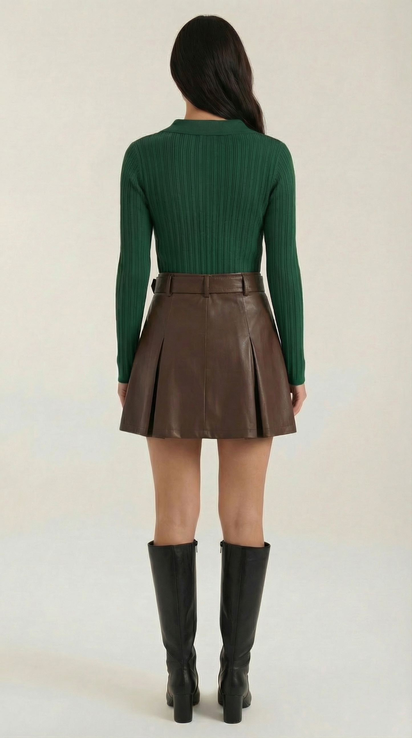 Rosa Alaia™ | Suéter de Punto Acanalado Elaine