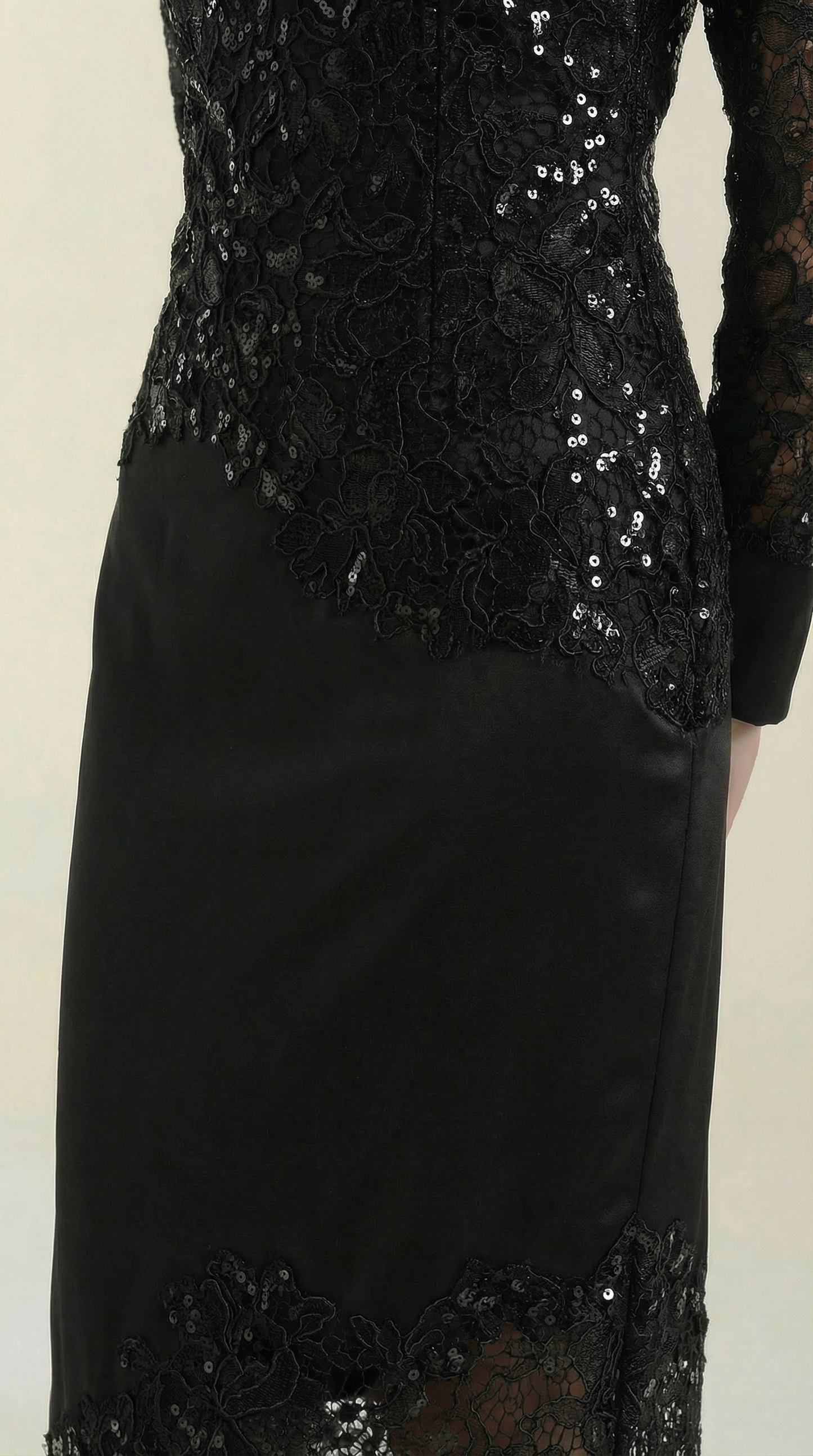 Ana Pepa™ | Vestido Maxi Elise con Lentejuelas y Encaje