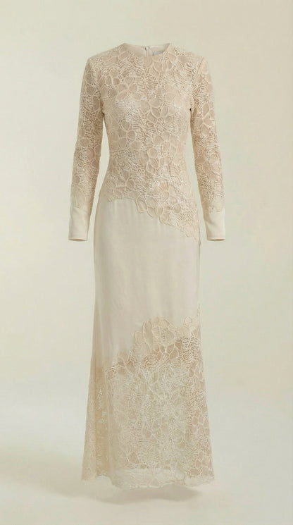 Ana Pepa™ | Vestido Maxi Elise con Lentejuelas y Encaje