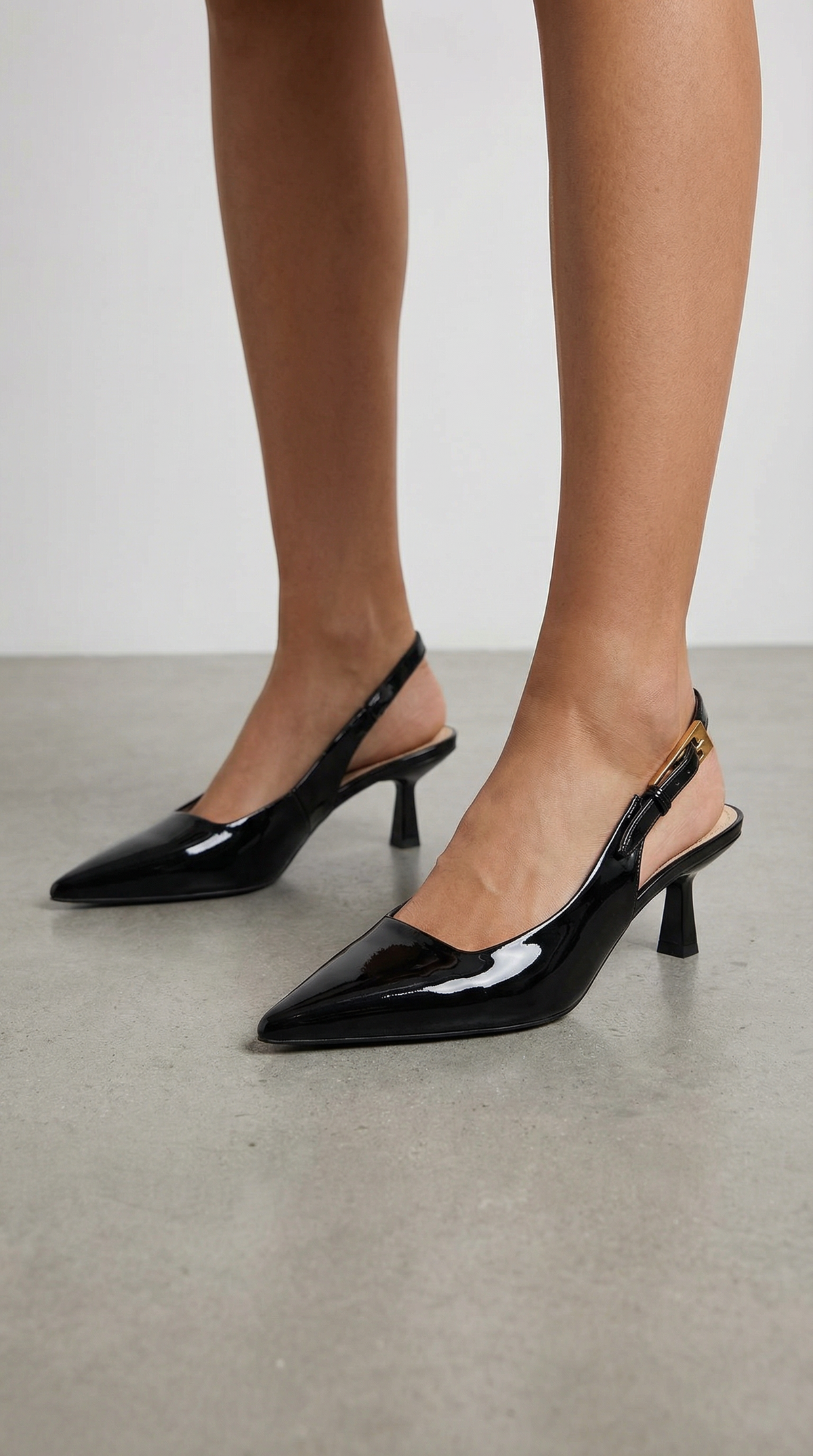 María Betania™ | Zapatos Slingback de Tacón Bajo Elizabeth