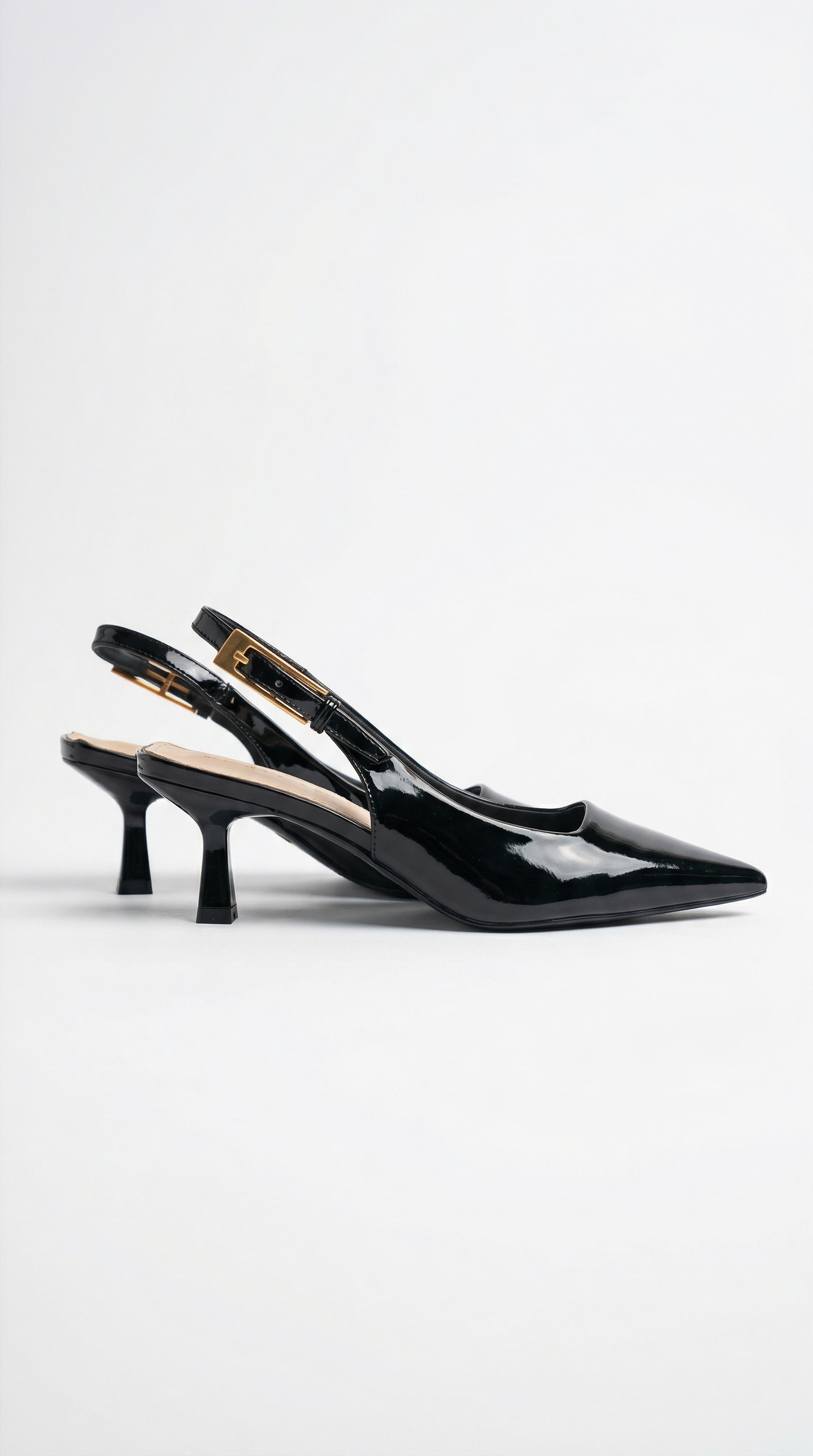 María Betania™ | Zapatos Slingback de Tacón Bajo Elizabeth