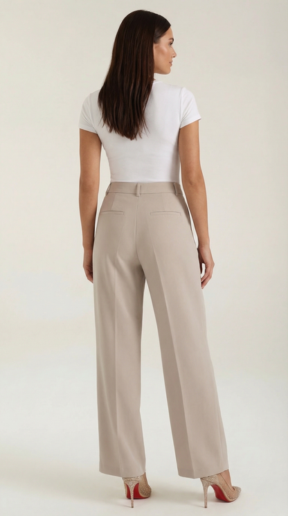 Rosa Leonor™ | Pantalón de pierna ancha Emma