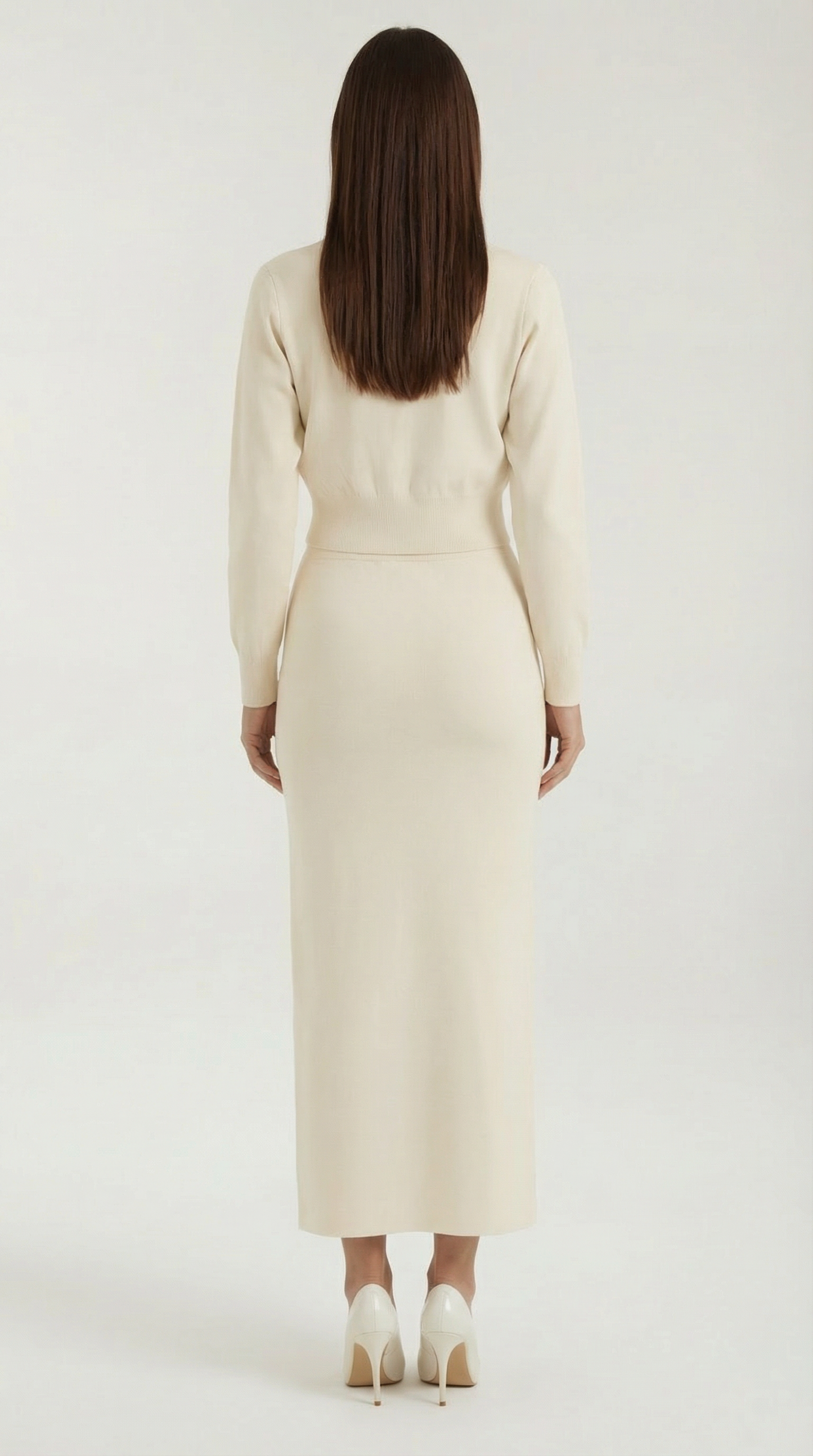 María Kenia™ | Conjunto de punto Evelyn Luxe con botones