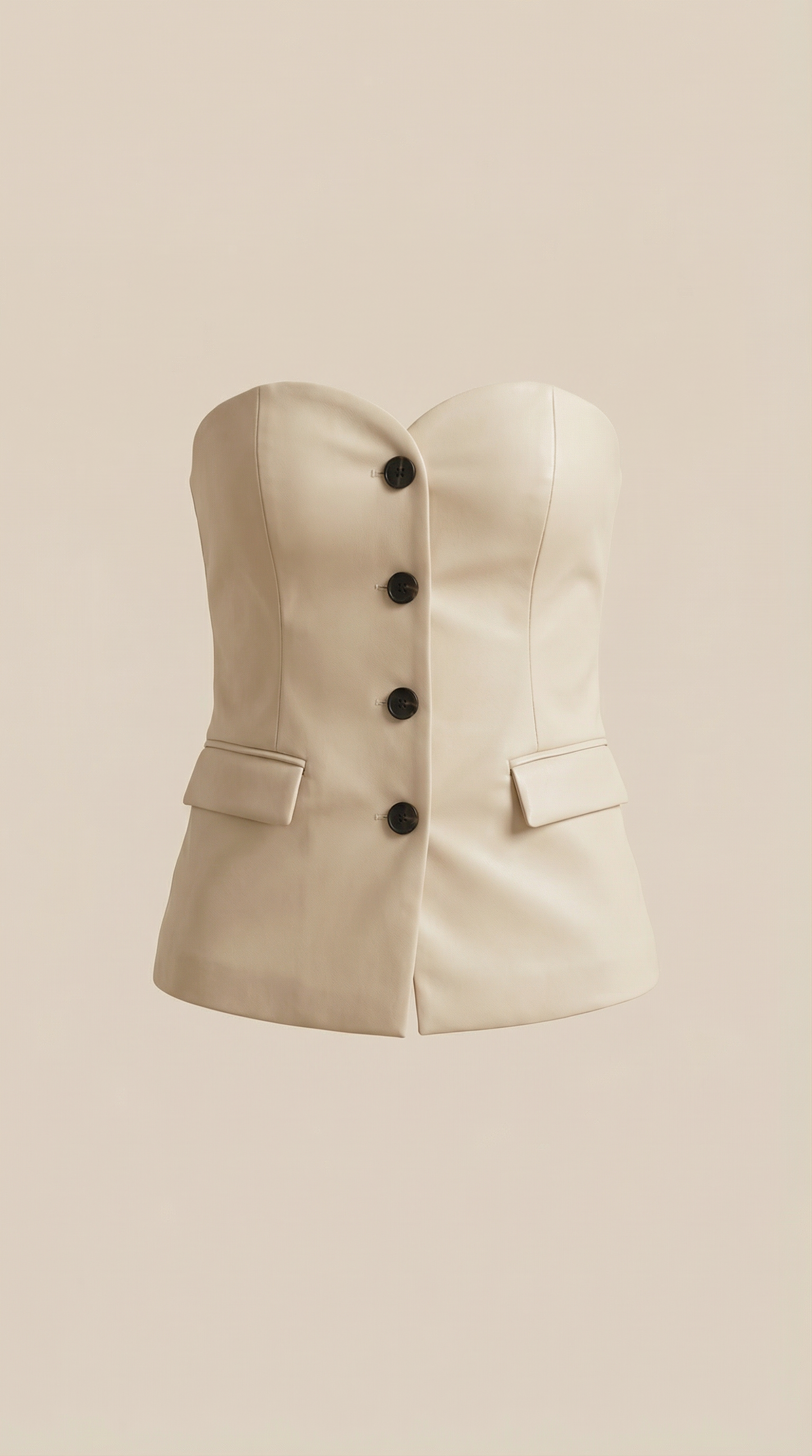 Rosa Idoia™ | Fiona Blazer Sin Mangas