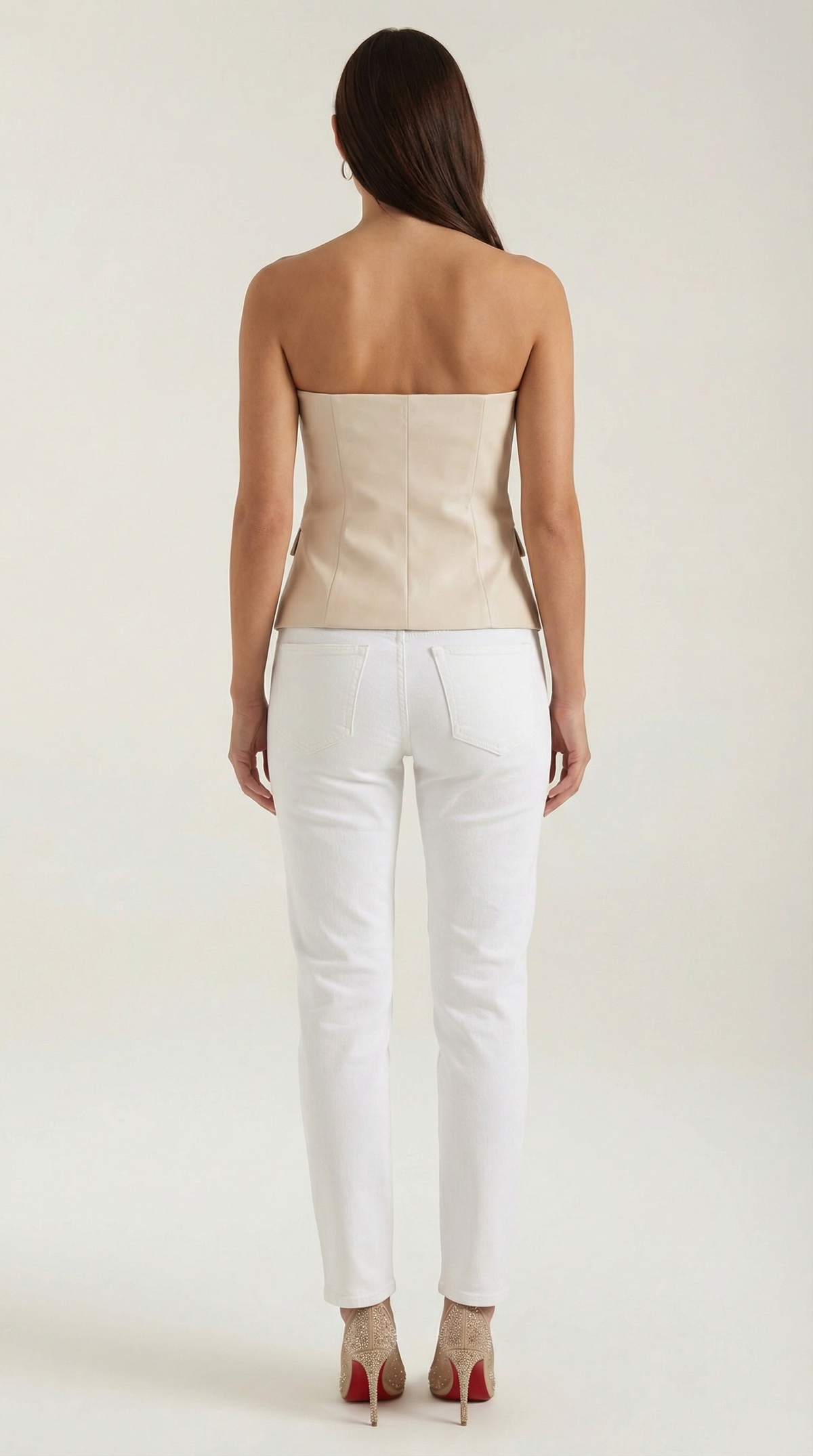 Rosa Idoia™ | Fiona Blazer Sin Mangas