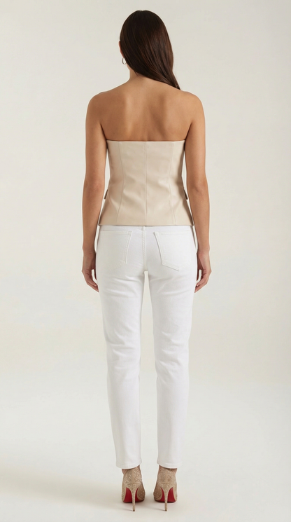 Rosa Idoia™ | Fiona Blazer Sin Mangas