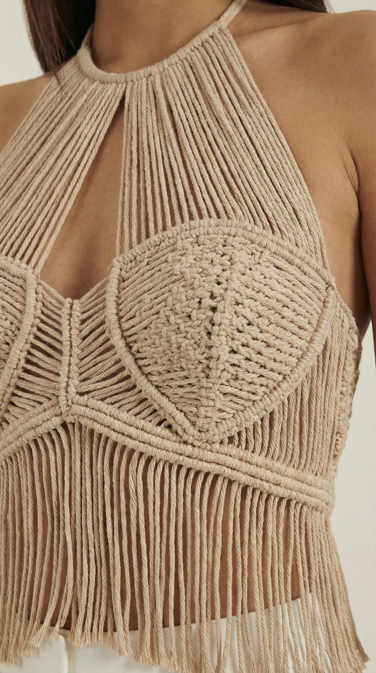 Ana Alondra™ | Francine Macramé Halter Top