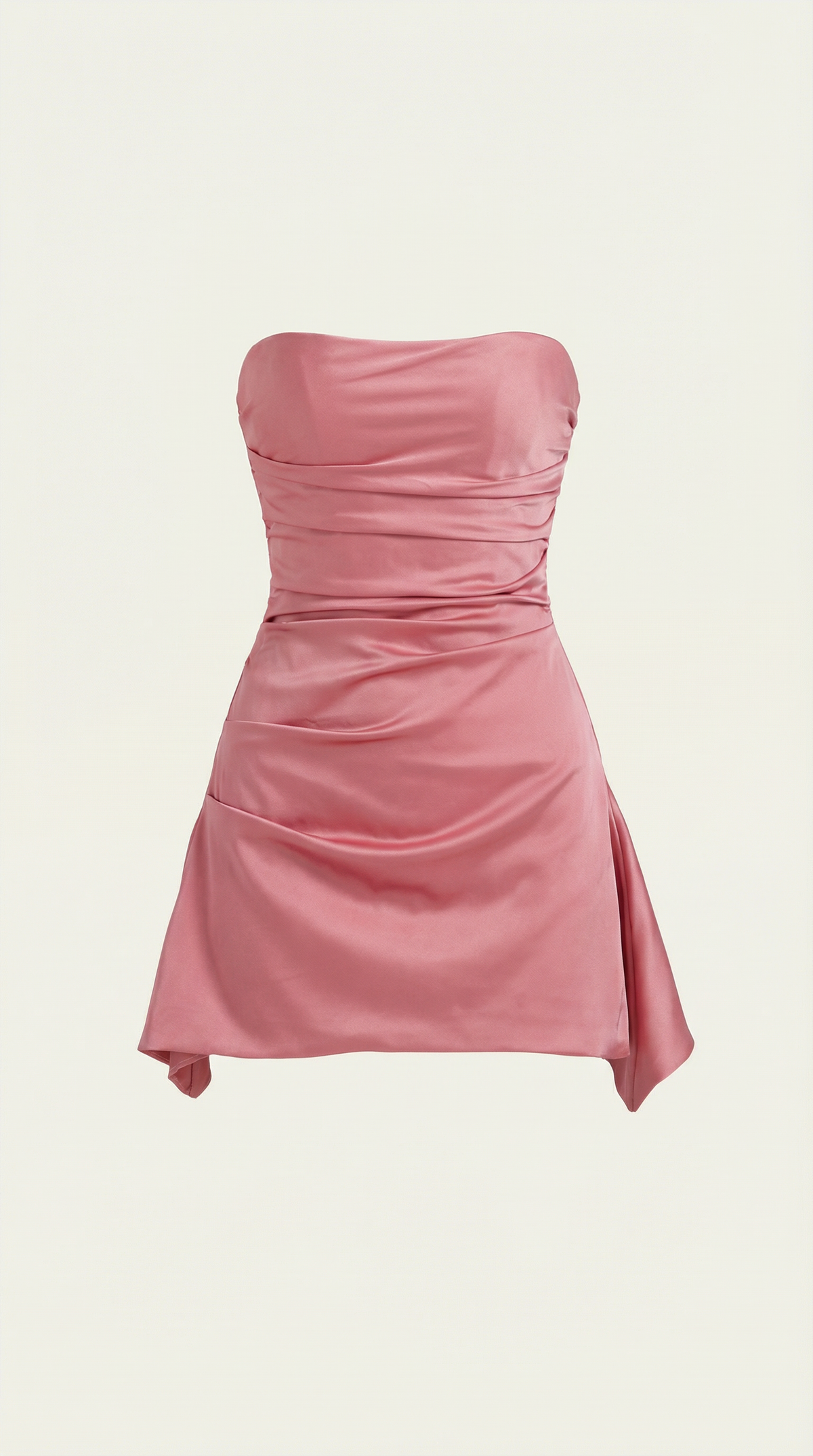 Catarina Ingrid™ | Vestido Corto Sin Tirantes