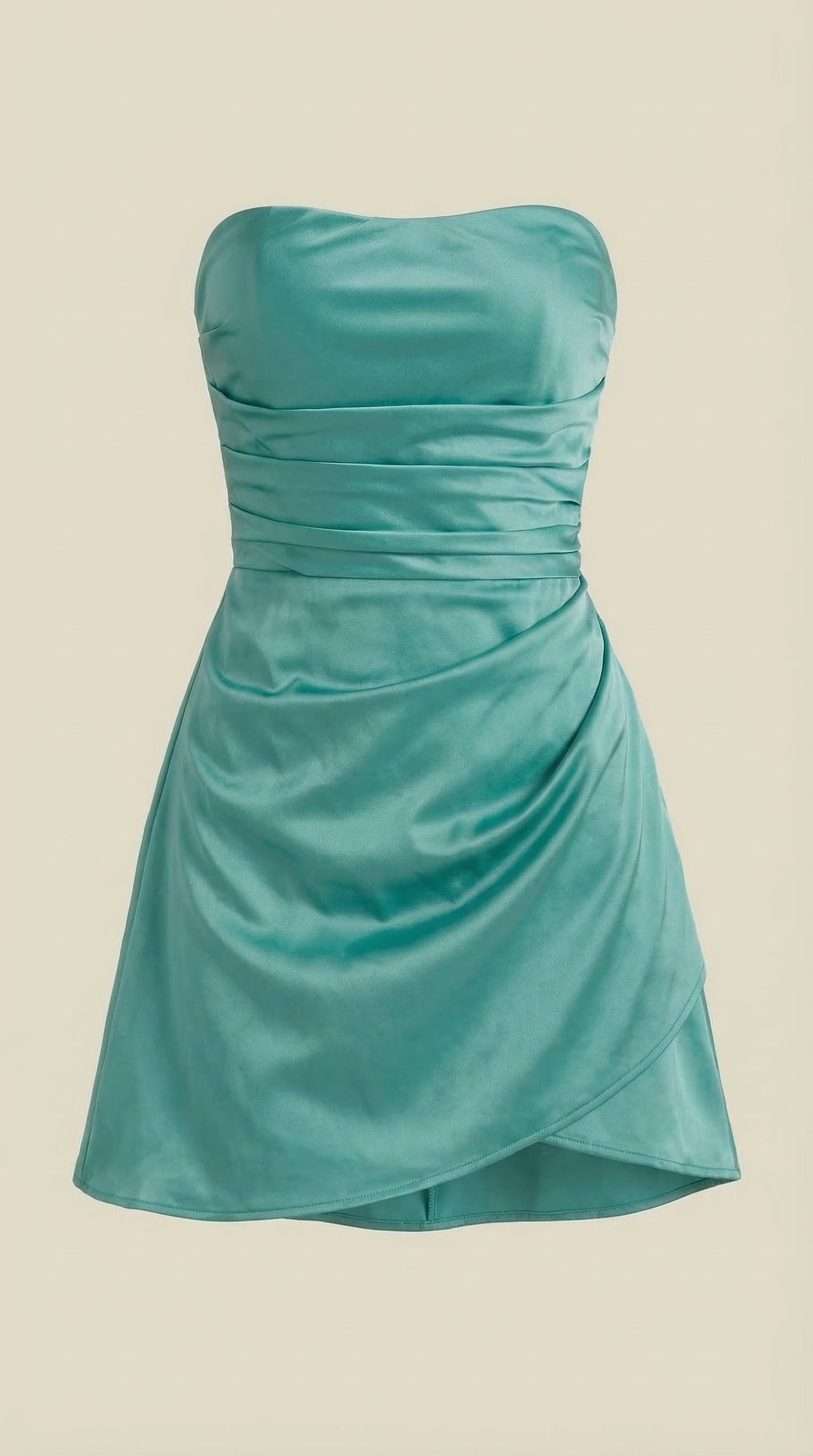 Catarina Ingrid™ | Vestido Corto Sin Tirantes