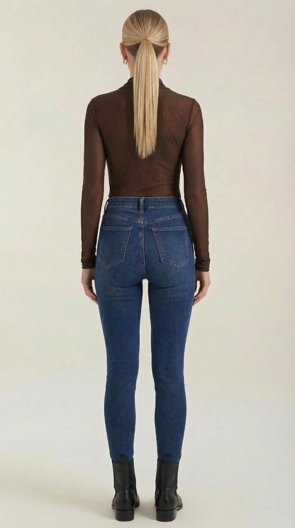 Ana Astrid™ | Georgia Transparente Mesh Top