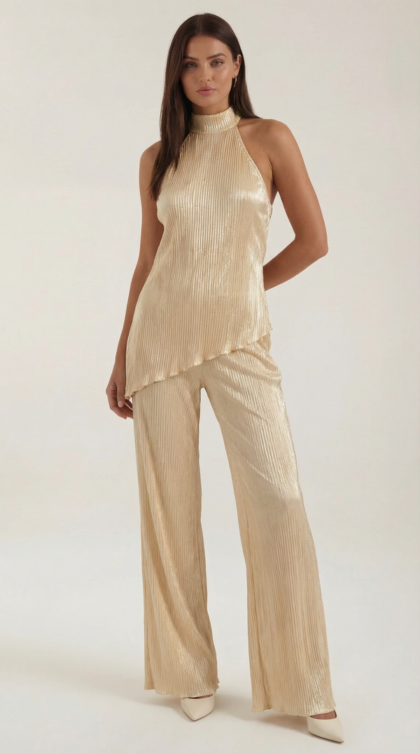 María Joaquina™ | Conjunto Gina: Top y Pantalones