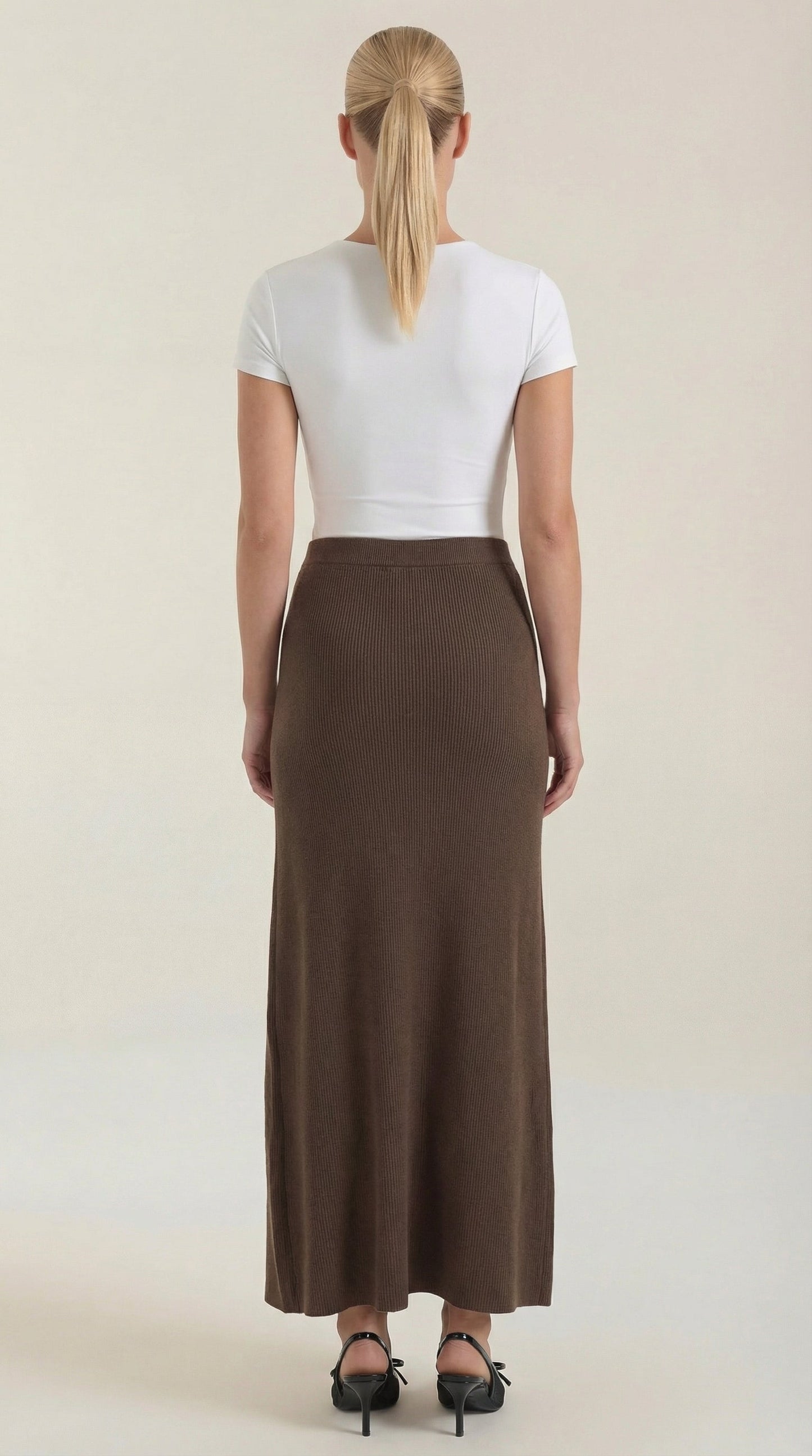 Poppy Xiana™ | Falda de punto midi