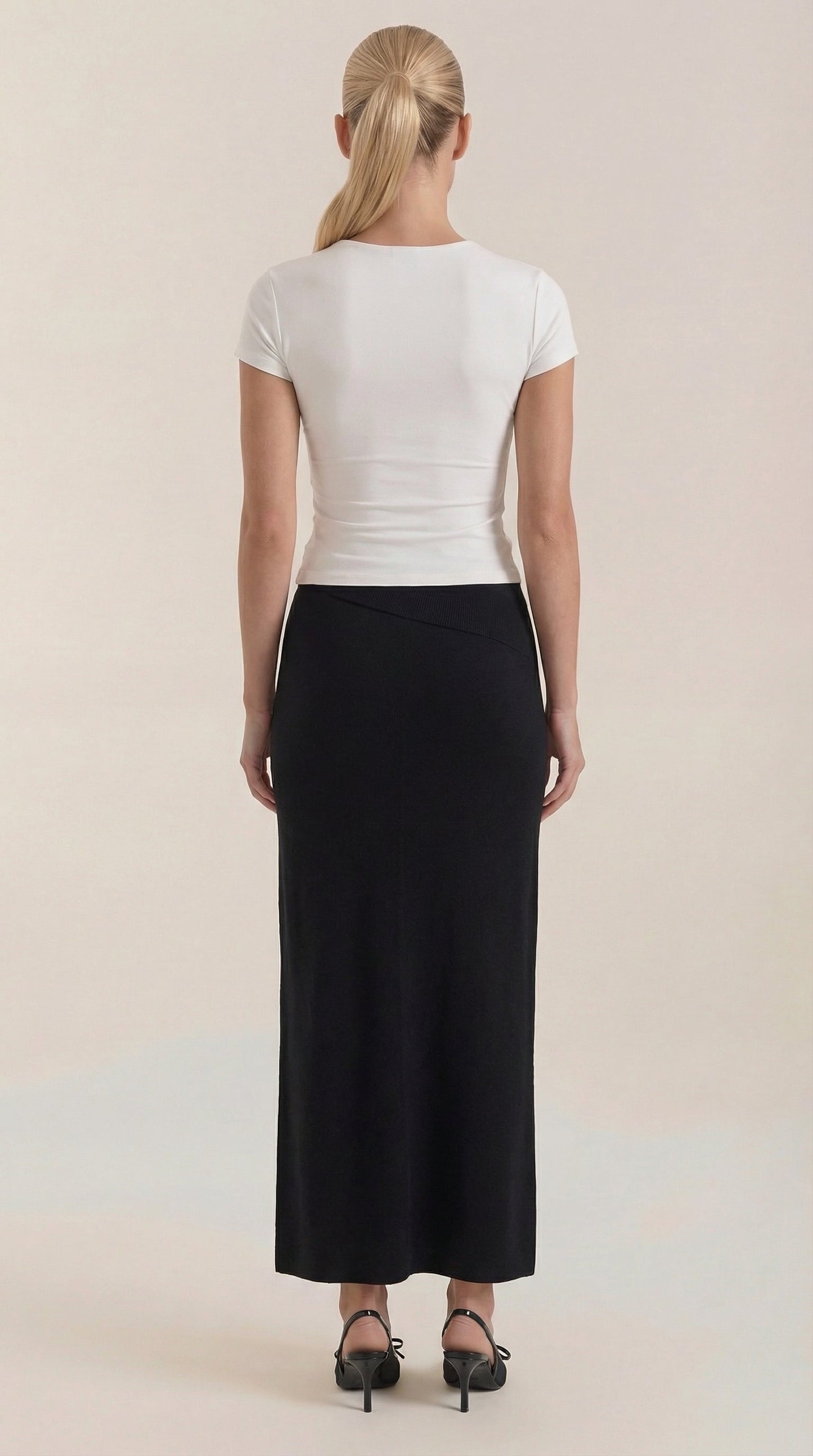 Poppy Xiana™ | Falda de punto midi