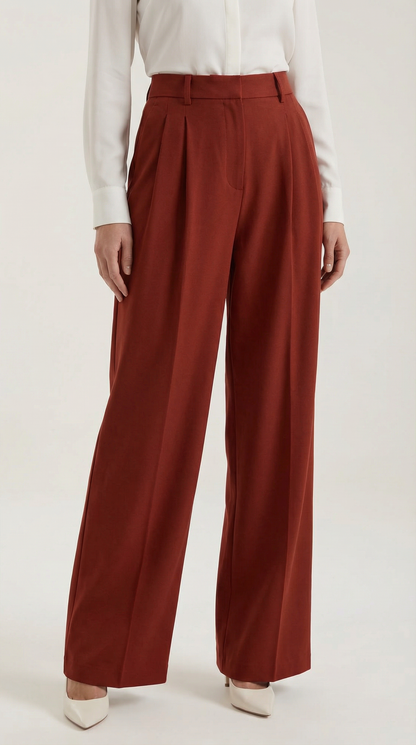 Rosa Mercedes™ | Pantalón de pierna ancha Hazel