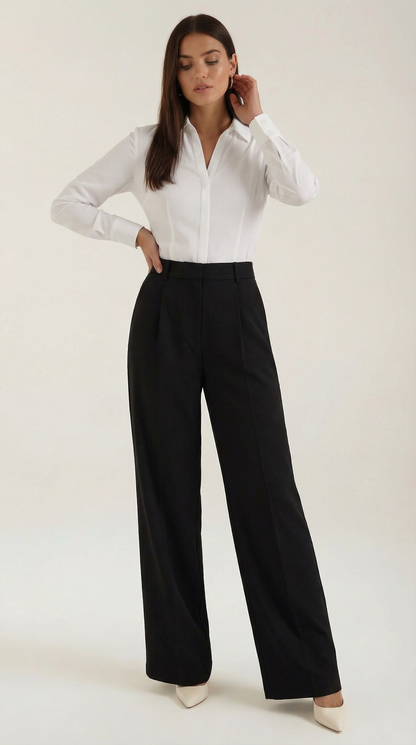 María Evelina™ | Pantalón de pierna ancha Hazel