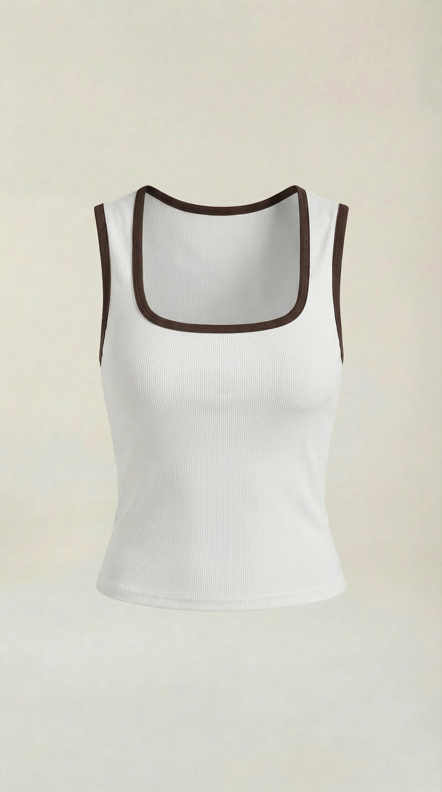 Paula Engracia™ | Top con escote en forma de cuadrado