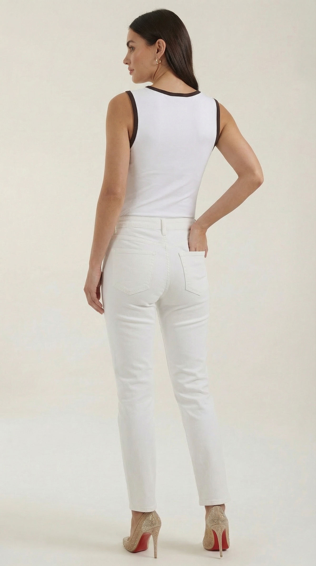 Paula Engracia™ | Top con escote en forma de cuadrado