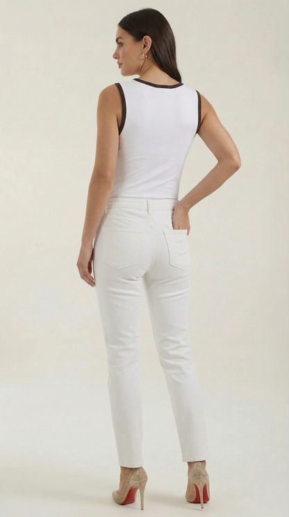 Paula Engracia™ | Top con escote en forma de cuadrado