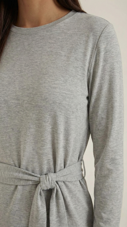 Ana Aina™ | Camiseta de Manga Larga Holly con Detalle de Nudo
