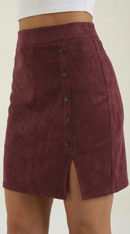 Rosa Ainoa™ | Falda abotonada Hope