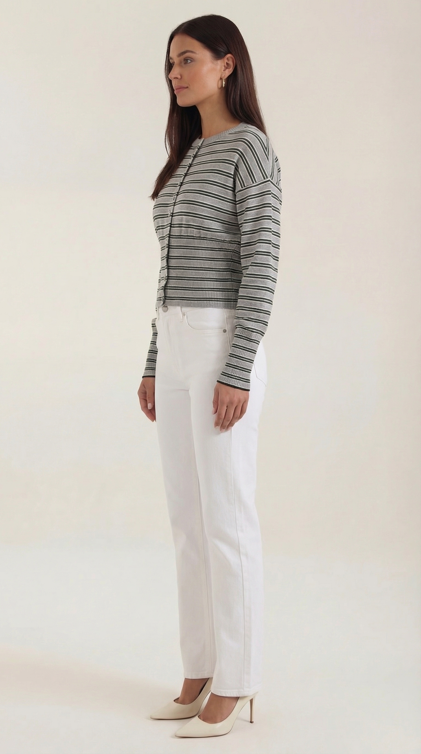 Eugenia Winifred™ | Rayado Cardigan