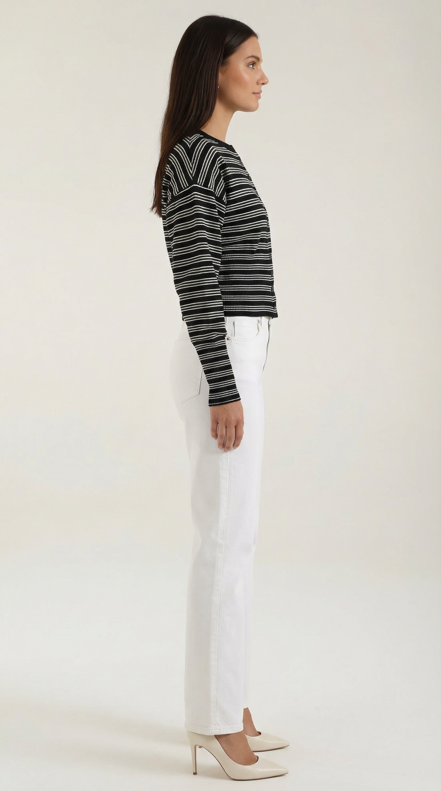 Eugenia Winifred™ | Rayado Cardigan