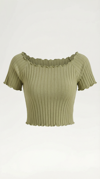 Ana Loida™ | Blusa Isabel de Manga Corta