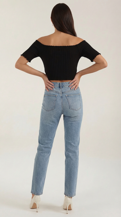 Genevieve™ | Blusa de Manga Corta