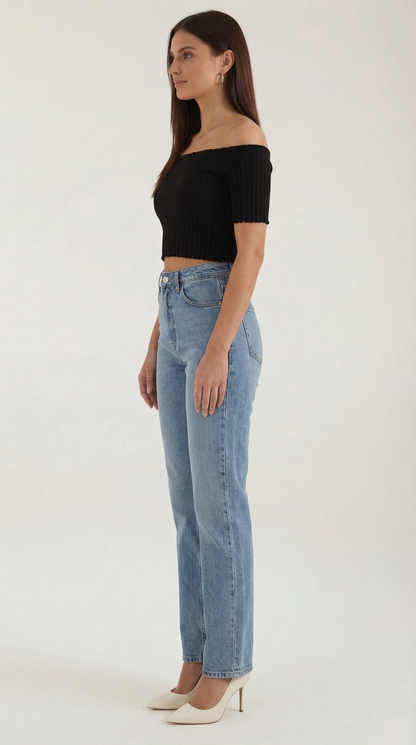 Ana Loida™ | Blusa Isabel de Manga Corta