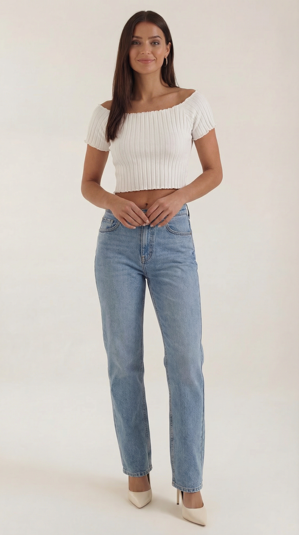 Ana Loida™ | Blusa Isabel de Manga Corta