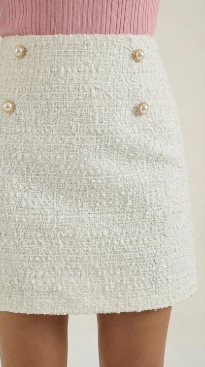 María Cindy™ | Falda Isla Blanca - Falda elegante para mujer