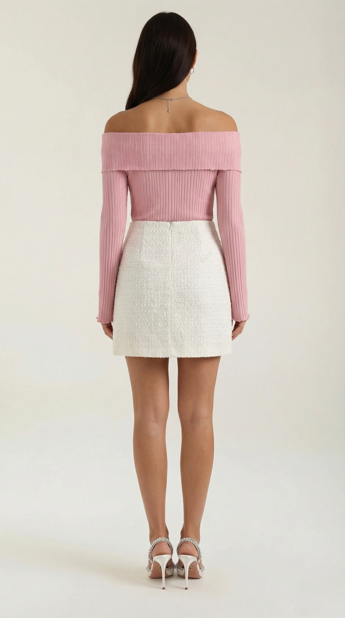 María Cindy™ | Falda Isla Blanca - Falda elegante para mujer