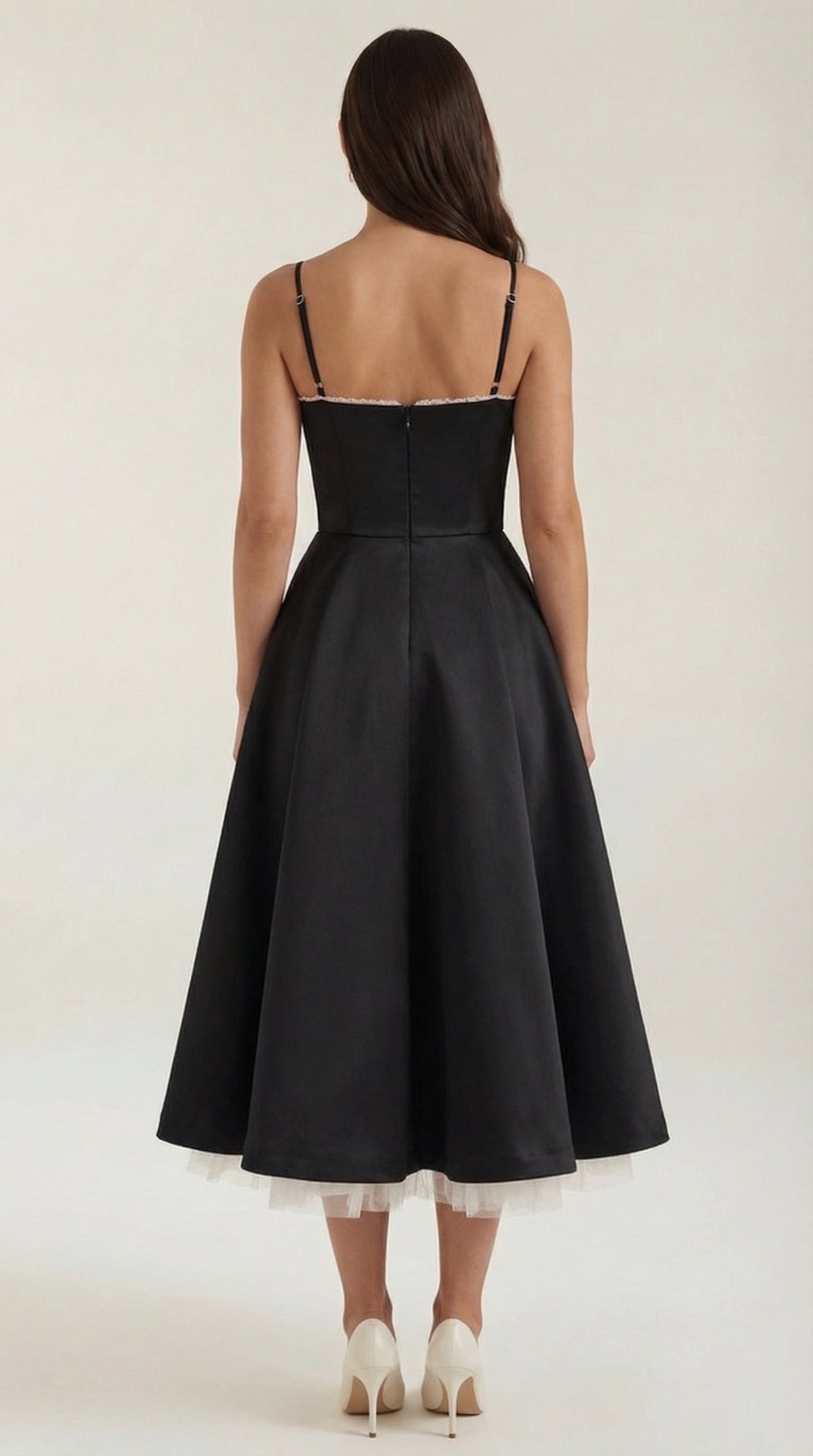 Rosa Alondra™ | Vestido midi Isolde de tul
