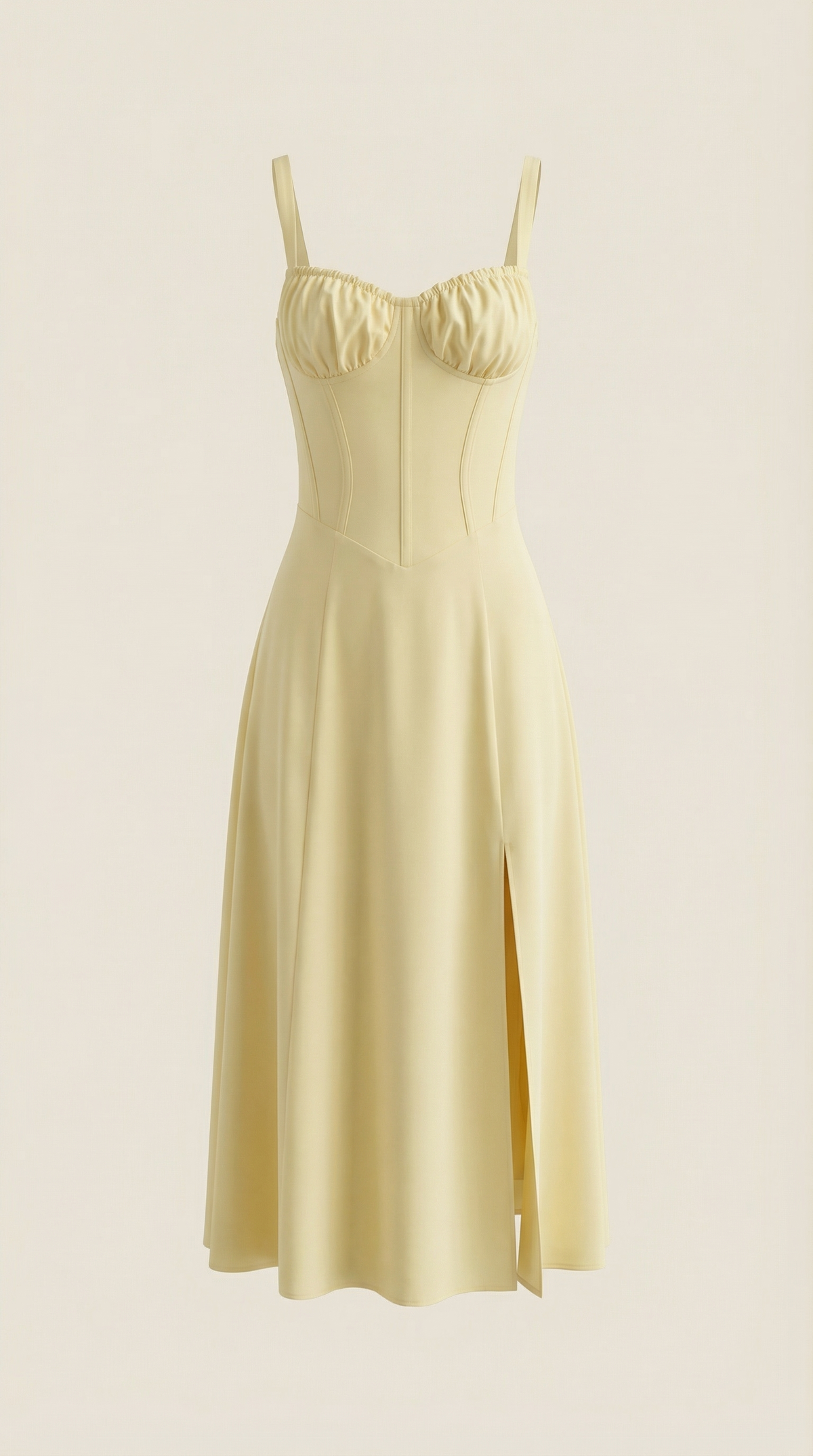 Ana Anaí™ | Vestido Midi Jade con Detalles de Cordones