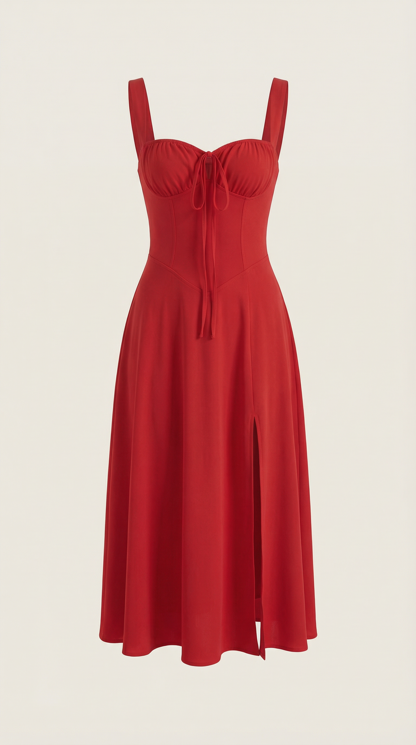 Rosa Violeta™ | Vestido Midi Jade con Detalles de Cordones