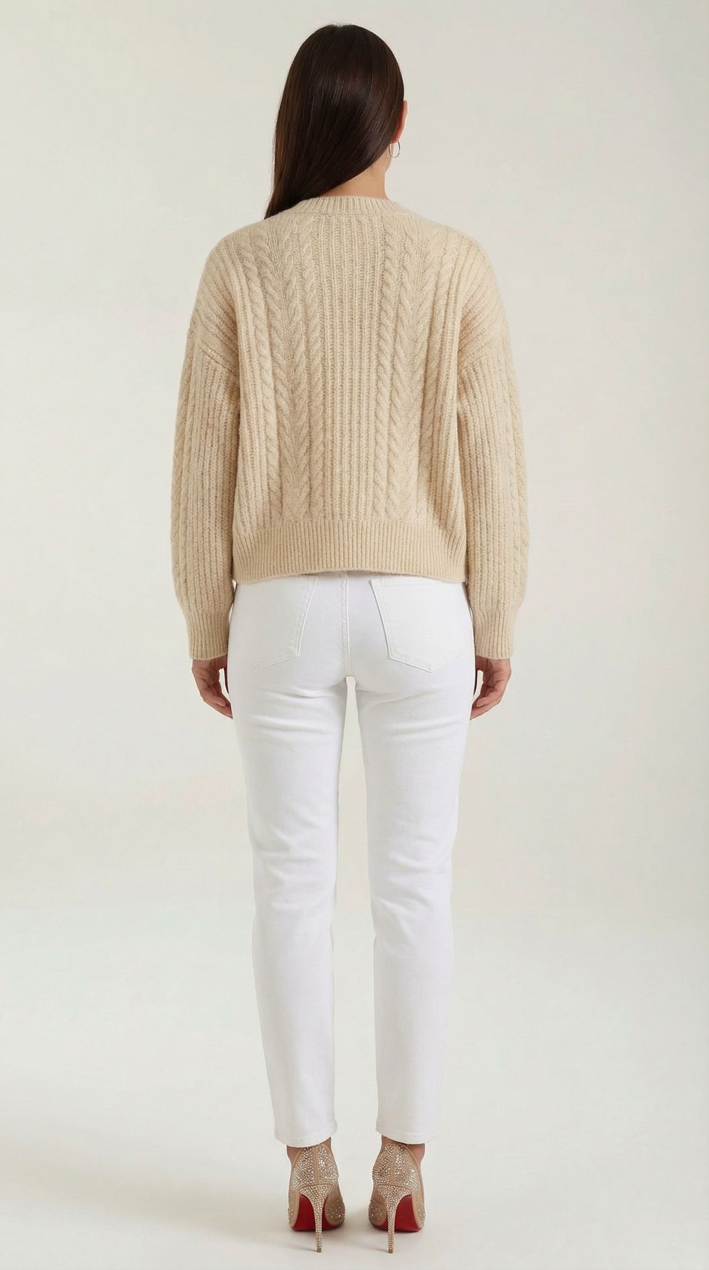 Raquel Celina™ | Suéter Oversize con Diseño de Trenzas