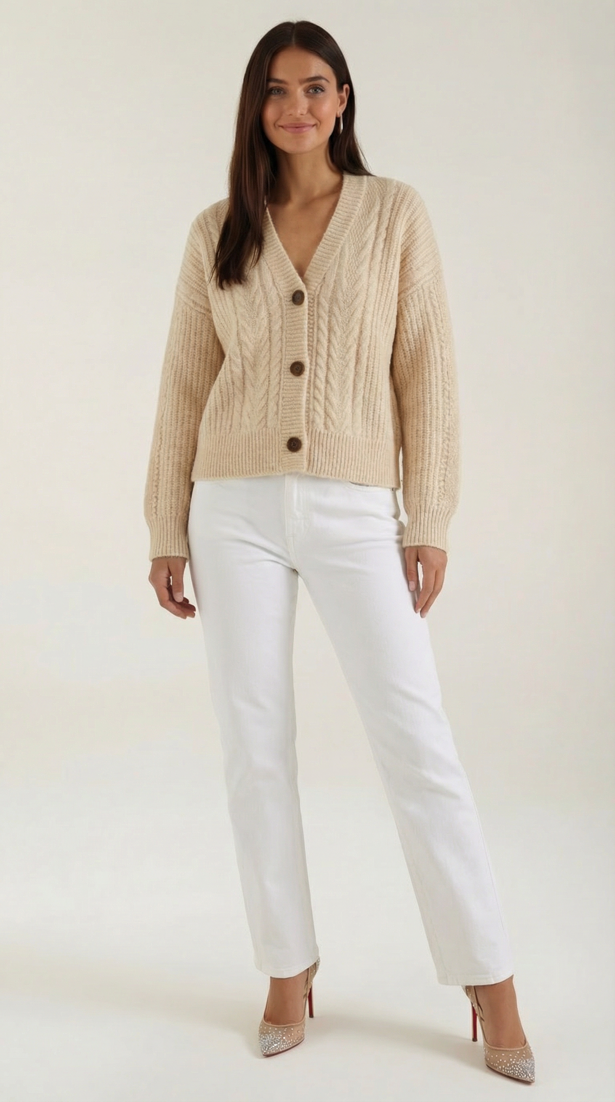 Raquel Celina™ | Suéter Oversize con Diseño de Trenzas