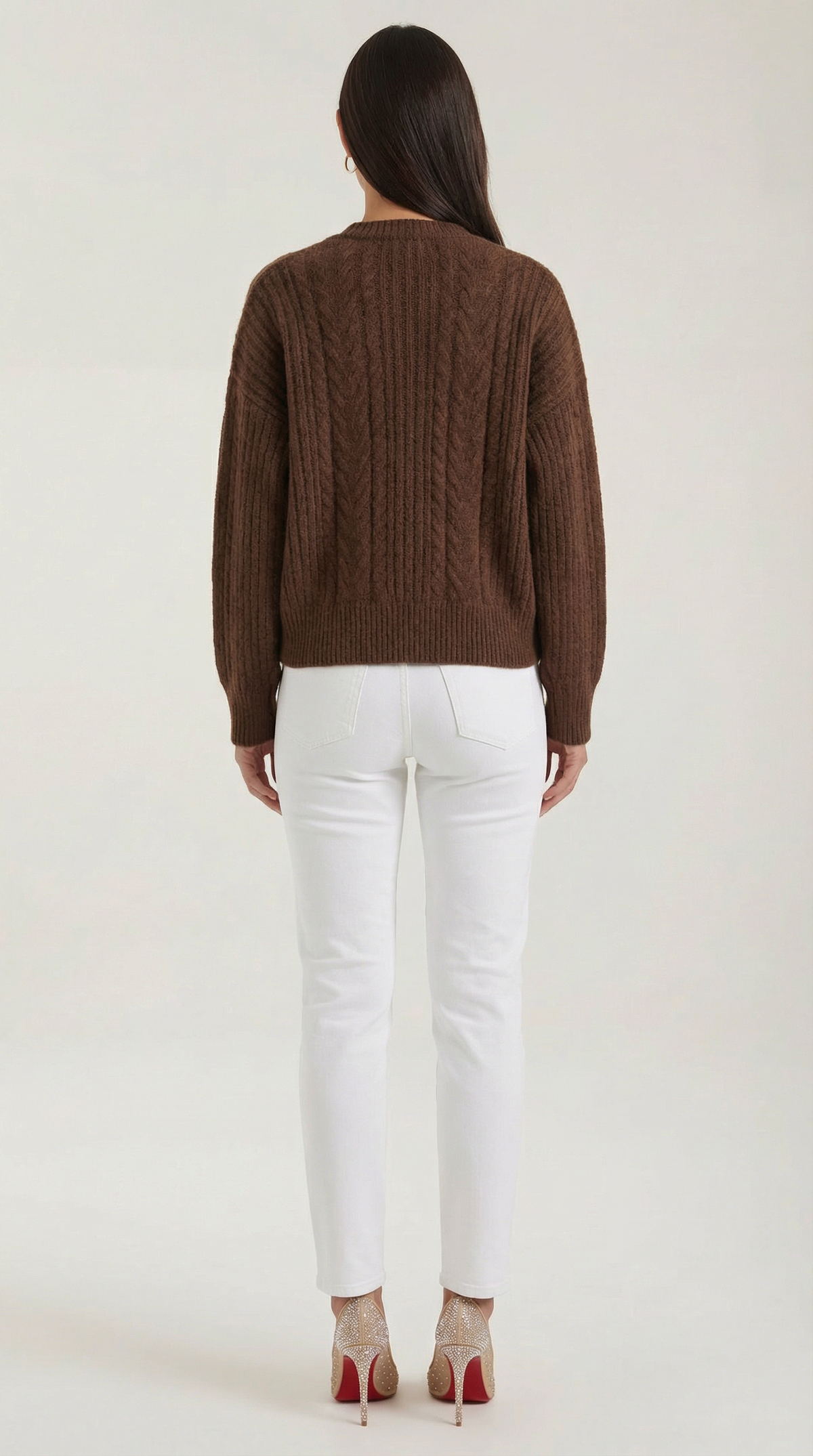 Raquel Celina™ | Suéter Oversize con Diseño de Trenzas