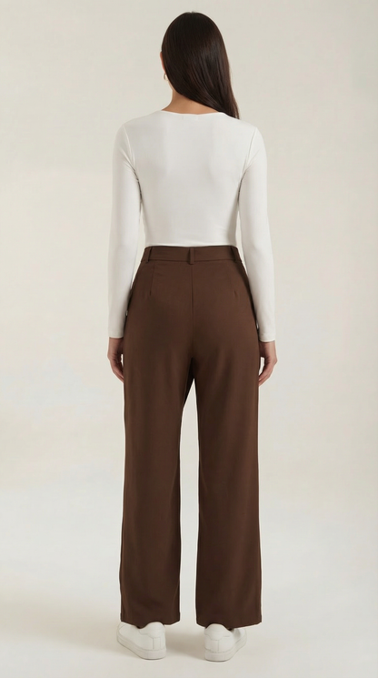 María Gabina™ | Asymmetric Denim Pants
