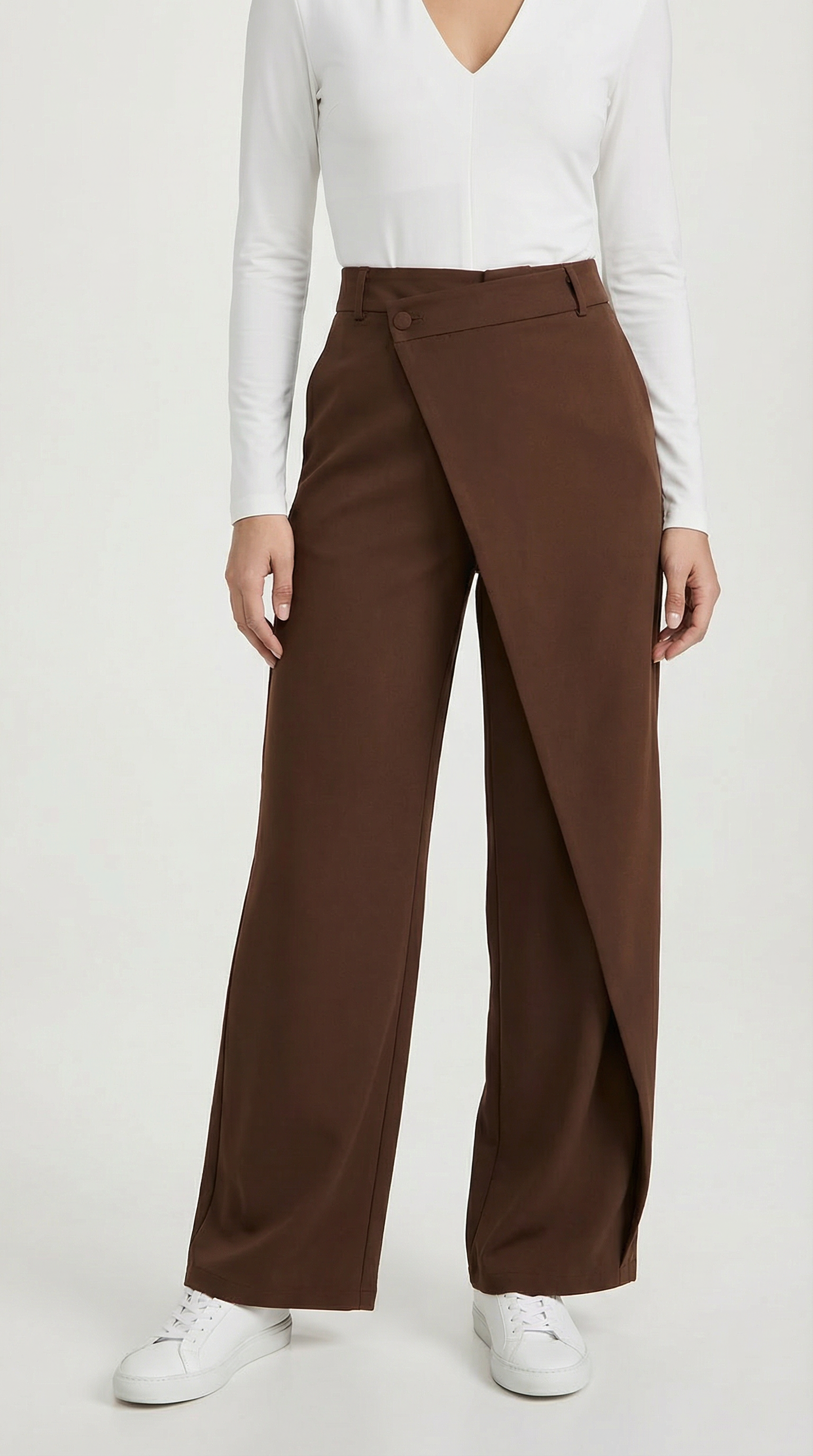 María Gabina™ | Asymmetric Denim Pants