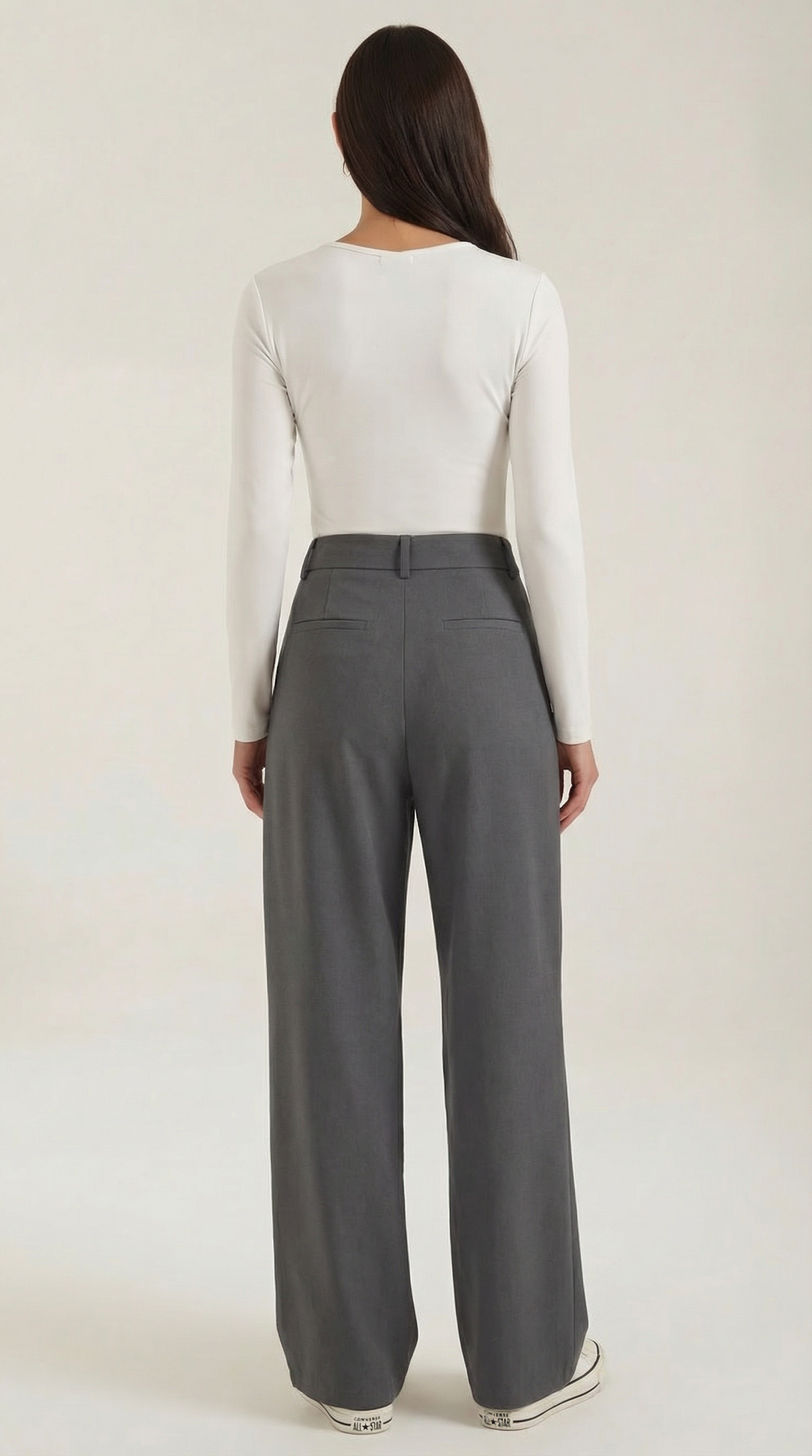 María Gabina™ | Asymmetric Denim Pants