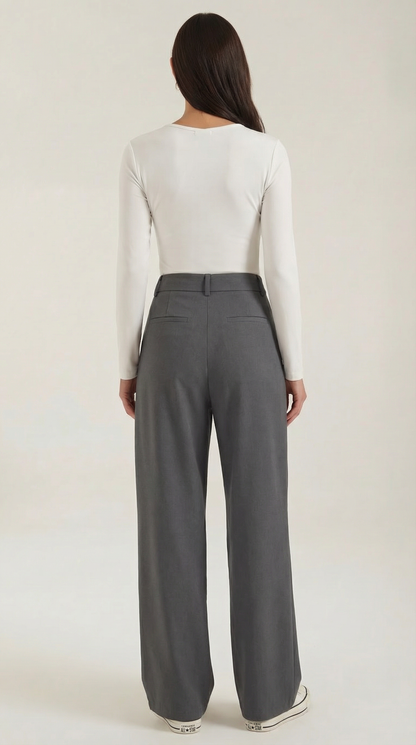 María Gabina™ | Asymmetric Denim Pants
