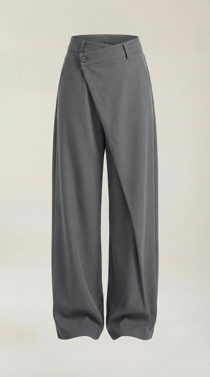 María Gabina™ | Asymmetric Denim Pants