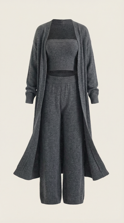 María Indira™ | Conjunto de Ropa de Casa Jeanne Strick