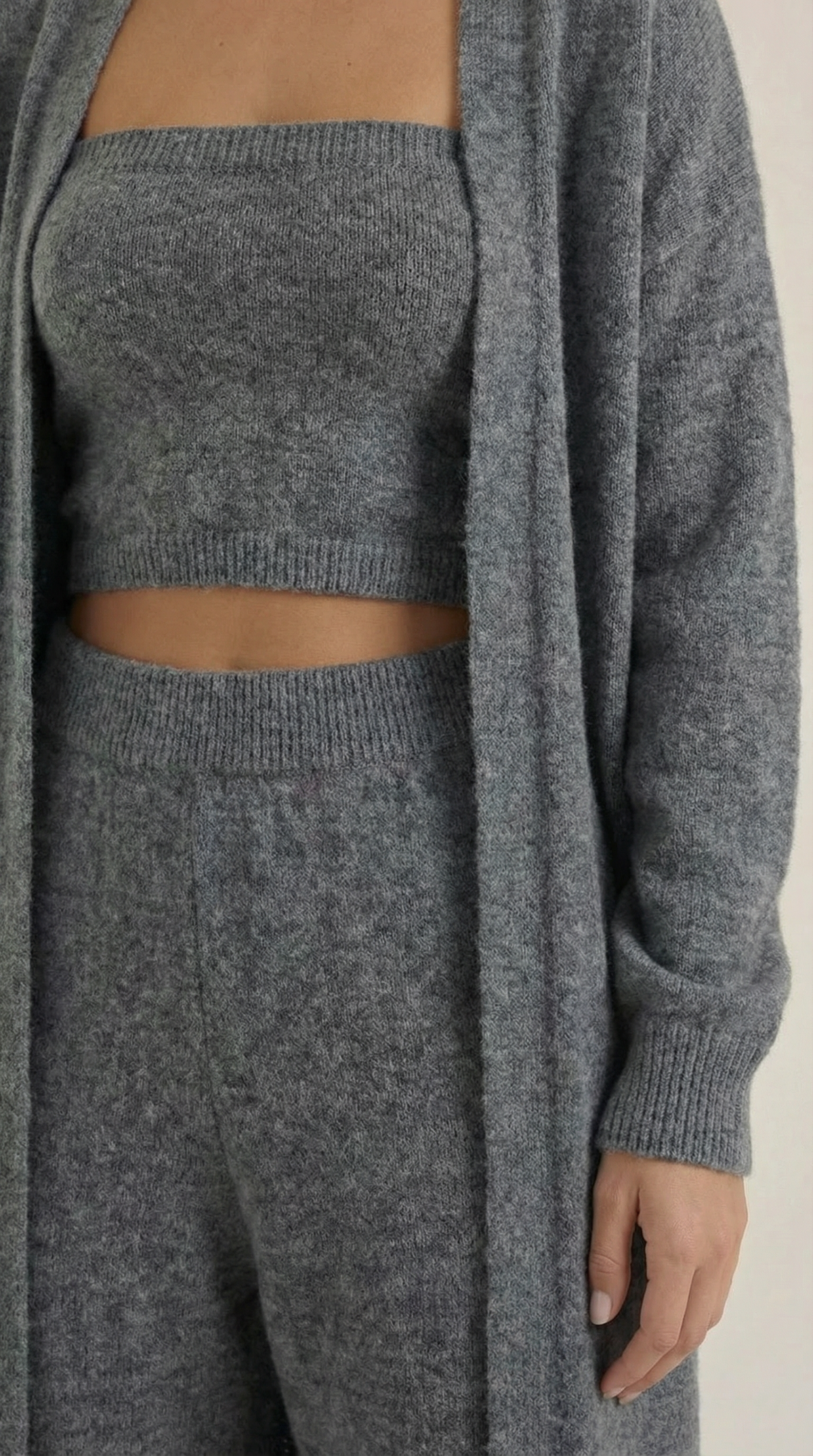María Indira™ | Conjunto de Ropa de Casa Jeanne Strick