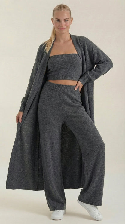 María Indira™ | Conjunto de Ropa de Casa Jeanne Strick